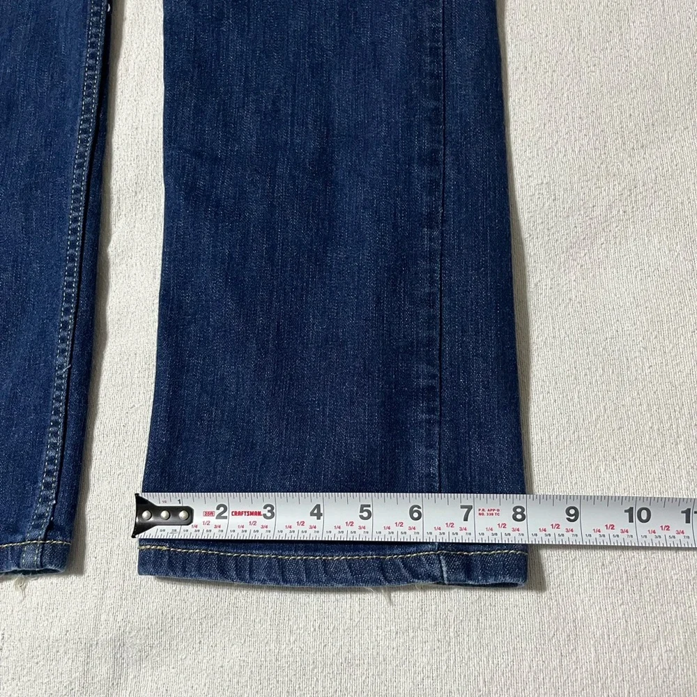 Levis 513 Mens 36x29 Slim Straight Blue‎ Denim Jeans